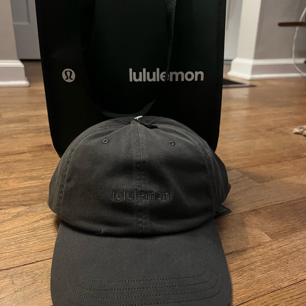 lululemon athletica charcoal gray Men's Cap NWT